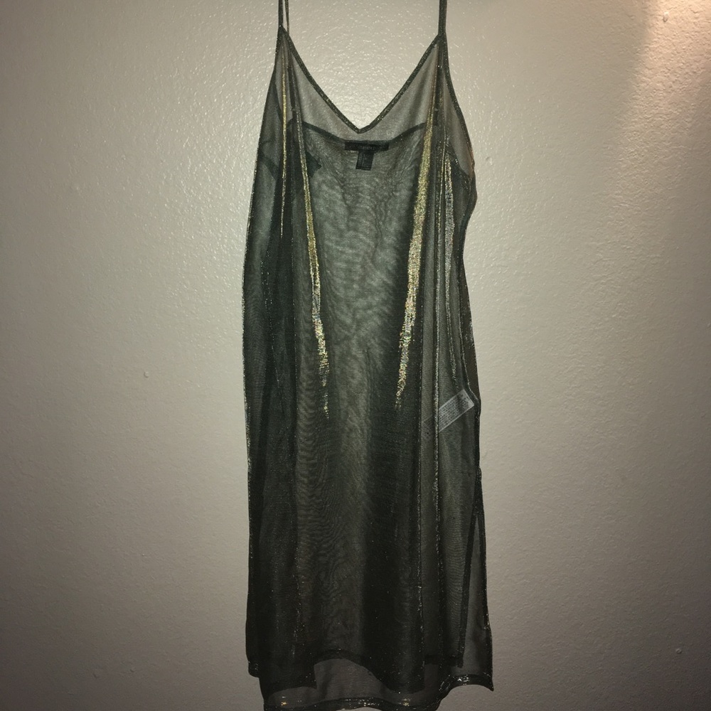 Mesh mini dress